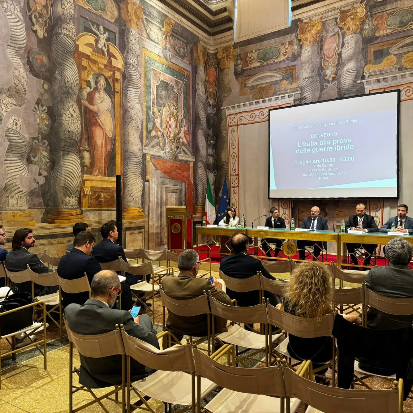 Convegno "L'Italia alla prova delle guerre ibride"