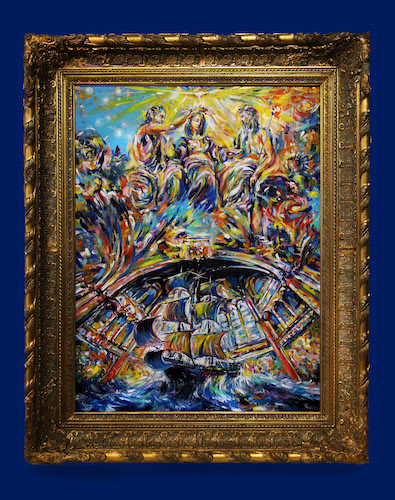 La partecipazione del maestro Mario Vespasiani alla XVI Biennale d’Arte Sacra al Museo Stauròs.