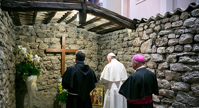 Assisi: presto il restauro del Sacro Tugurio, la prima casa di san Francesco lesionata dal terremoto che ha colpito il Centro Italia