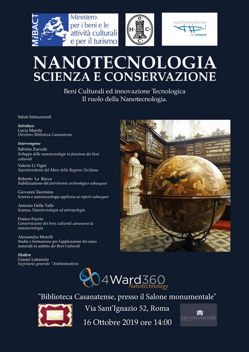 Convegno nazionale “Nanotecnologia Scienza e Conservazione”