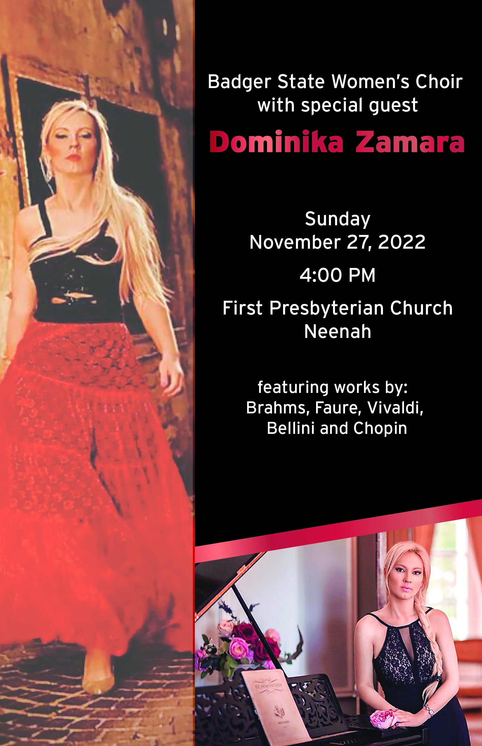 Il nuovo tour del soprano Dominika Zamara