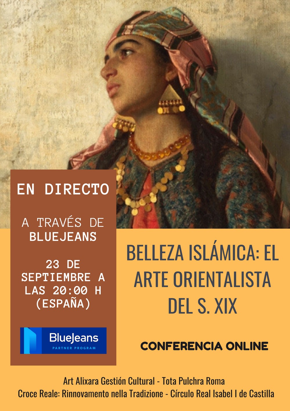 Conferencia Online “Belleza Islámica: el Arte Orientalista del s. XIX”