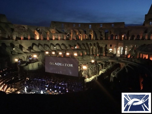 “Il Gladiatore in Concerto”: all’ anfiteatro Flavio di Roma va in scena il best event dell’Orchestra Italiana 