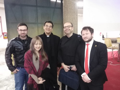 Roma, incontro col professore Hiroshi Ishiguro della “Human Robot Symbiote Society”