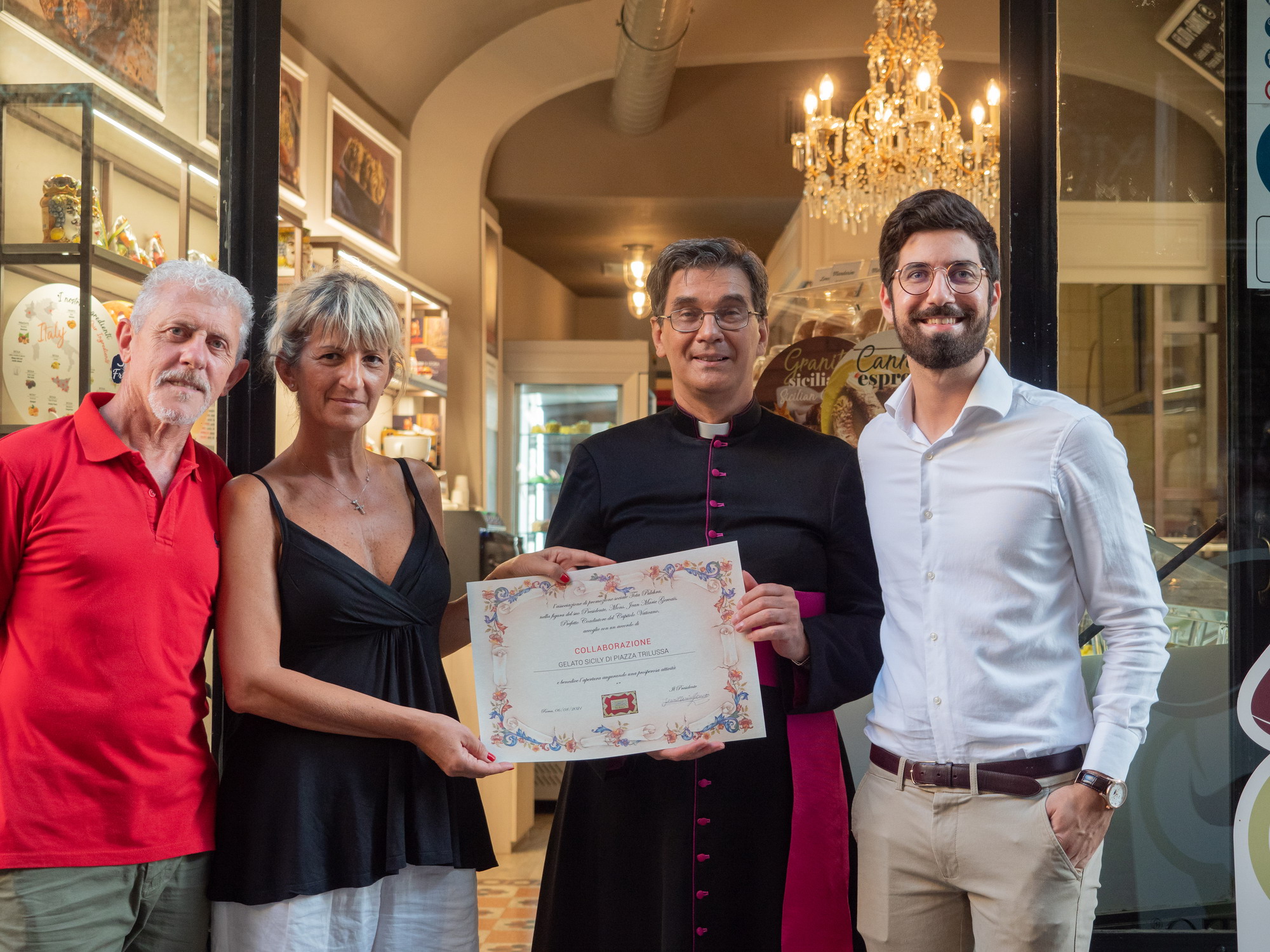 "Gelato Sicily”: a Trastevere, il designer Simone Onori inaugura un nuovo polo gastronomico e culturale