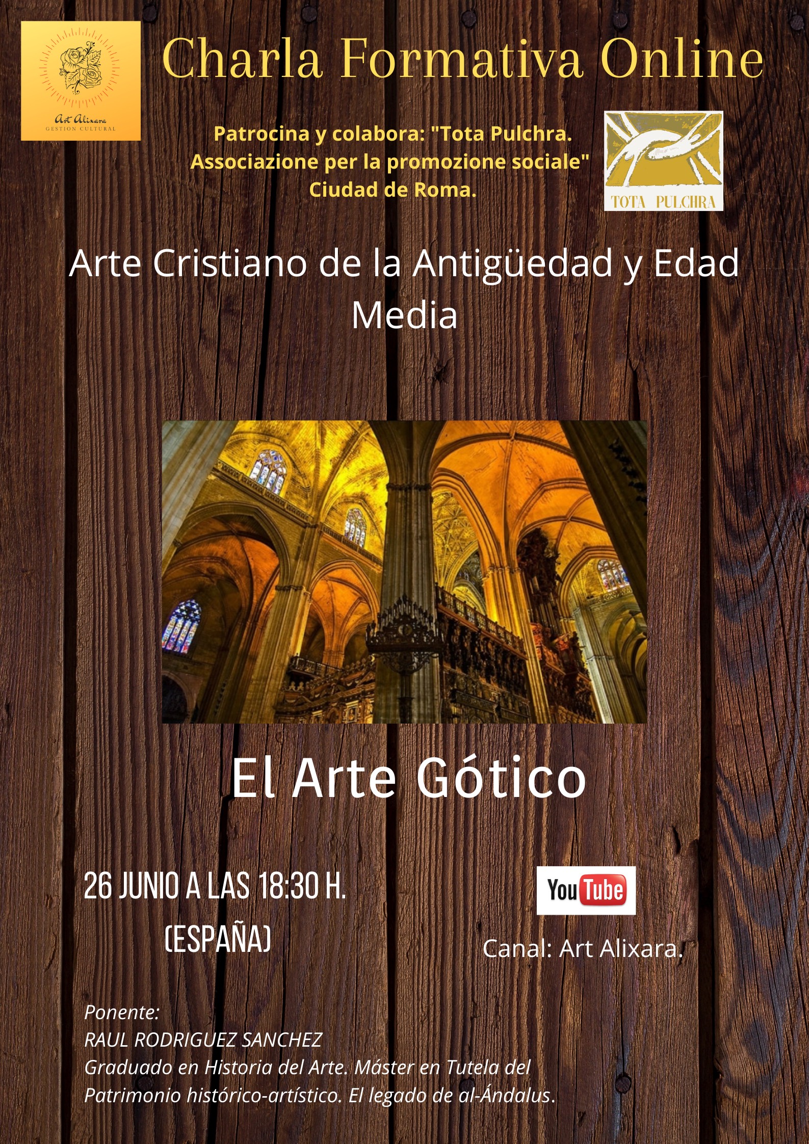 Charla Formativa “Arte Cristiano de la Antigüedad y Edad Media” - El arte gótico