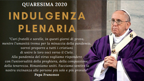 San Pietro, momento di preghiera: papa Francesco concede l’indulgenza plenaria