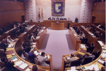 Parlamento di Aragona con lo Stemma ufficiale fatto da Maria Teresa