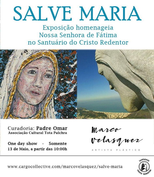 Tota Pulchra International Brasile - Exposição homenageia Nossa Senhora de Fátima no Santuário Cristo Redentor